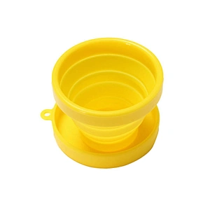 Collapsible Silicone Cup Foldable Sterilizing Cup for Menstrual Cup