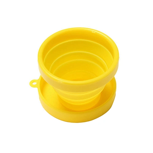 Collapsible Silicone Cup Foldable Sterilizing Cup for Menstrual Cup