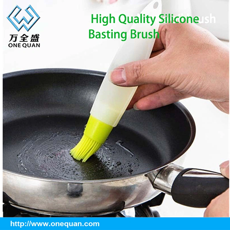 Custom Silicone Oil Baking Brush/bottle Cleaning Brush