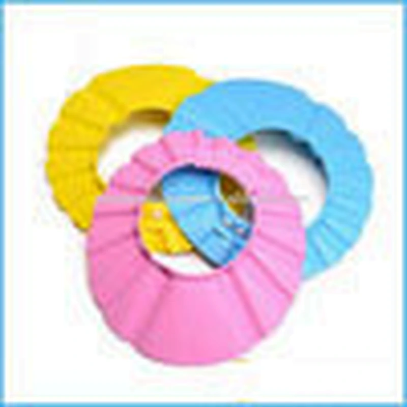 New style Baby Bath Cap Shield Shower Hat