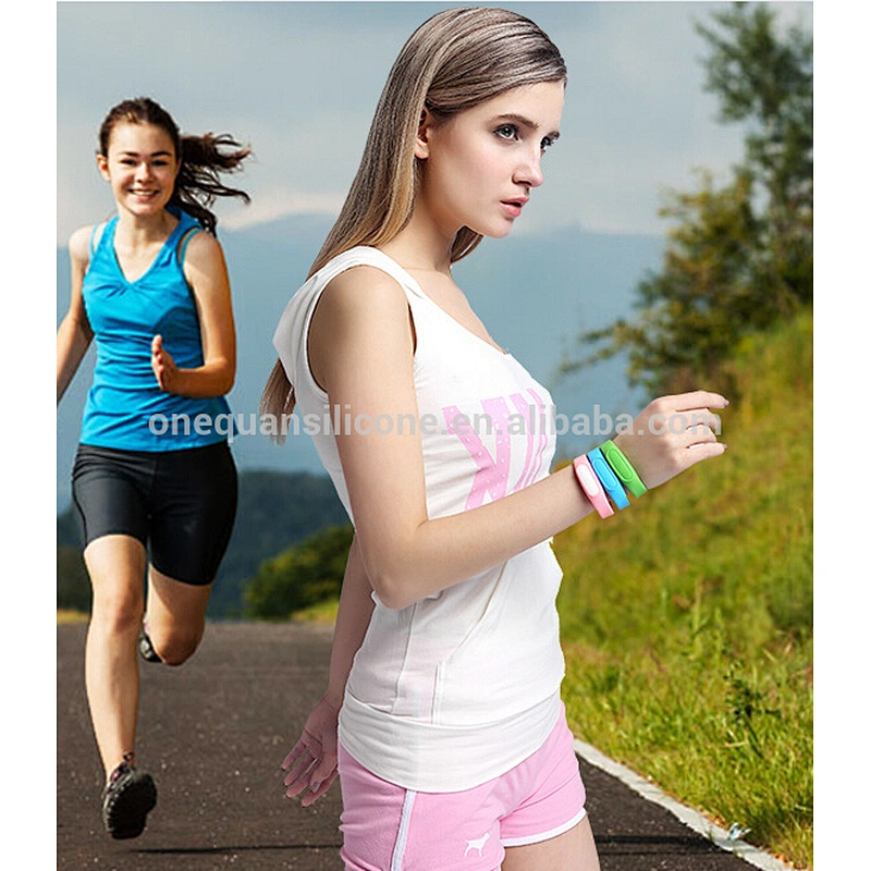 anti-mosquito wristband silicone material mosquito kids repellent bracelet for outdoor activities