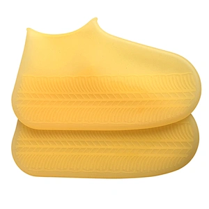 Waterproof Shoe Cover Reusable Foldable Rain Boots Covers Overshoes Galoshes(children's style from 10-15 years ago)