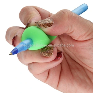 Low cost silicone rubber mini pencil grip