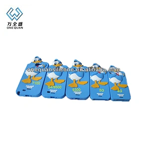 Wholesale High Quality Cute Cartoon Silicone Mobile Phone Case Cover
