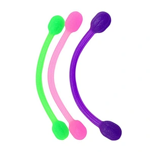 Portable Silicone Yoga Pull body stretch Rope Fitness Elastic Rope for exercise