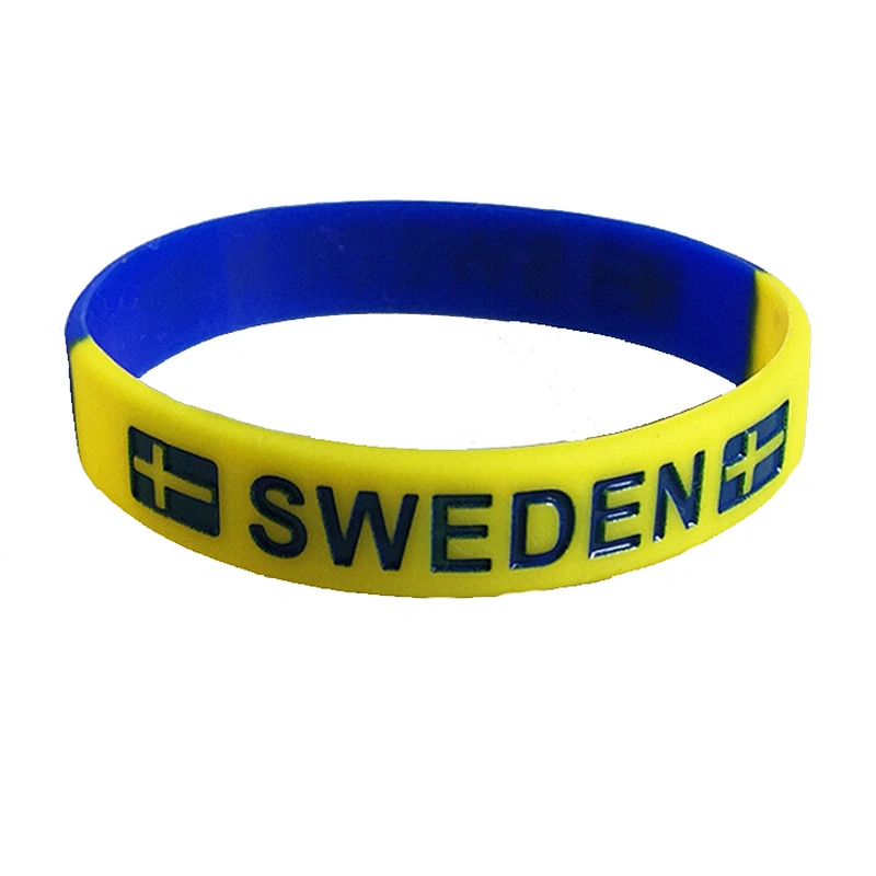 sports ID bracelet  Mixed Colors Silicone Wristbands Rubber Bracelets