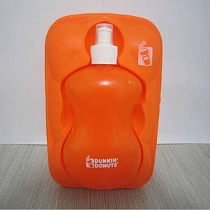 Custom Logo Plastic Lunch Box with Water Bottle for Kids
