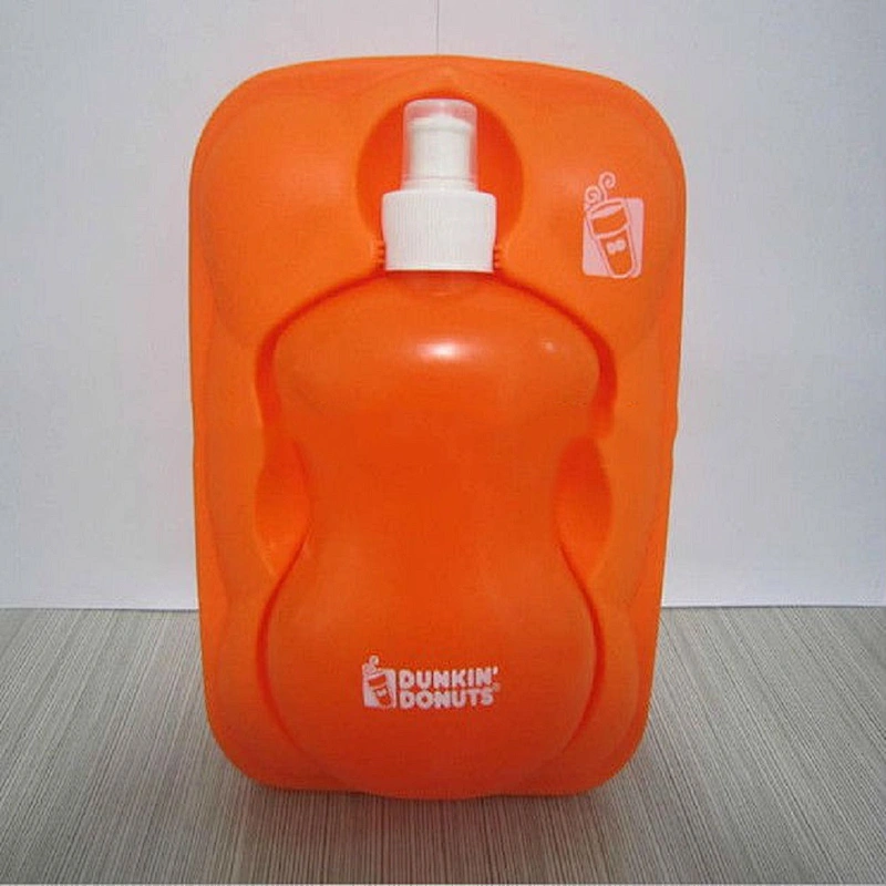 Custom Logo Plastic Lunch Box with Water Bottle for Kids
