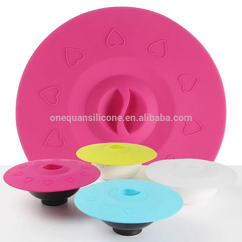 Silicone Lids 6, 8, 10, 12 inch Suction Lids for your Bowls, Cups, Pots, Pans and Skillets.Microwave and Food Safe Covers