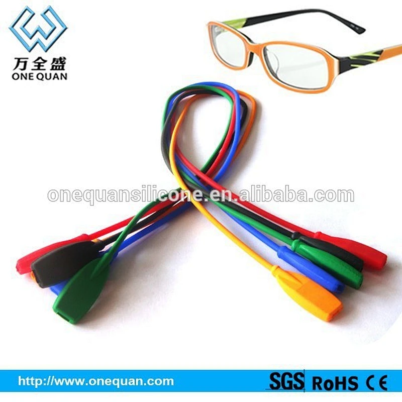 Sports glasses rope slip glasses playing basketball football silicone glasses fixed straps