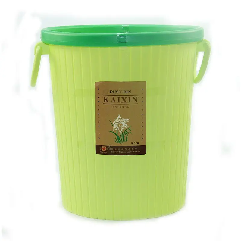 Unbreakable washable silicone rubble dustin trash garbage bin can for home decor