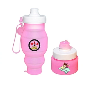 joyshaker outdoor silicone foldable water bottle
