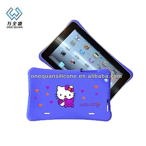 Wholesale Colorful Cute Silicone Case Tablet PC Cover For Kids