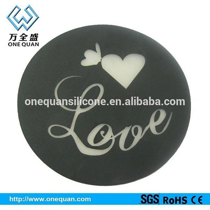 Promotional cook silicone cup mat pads,cook mat
