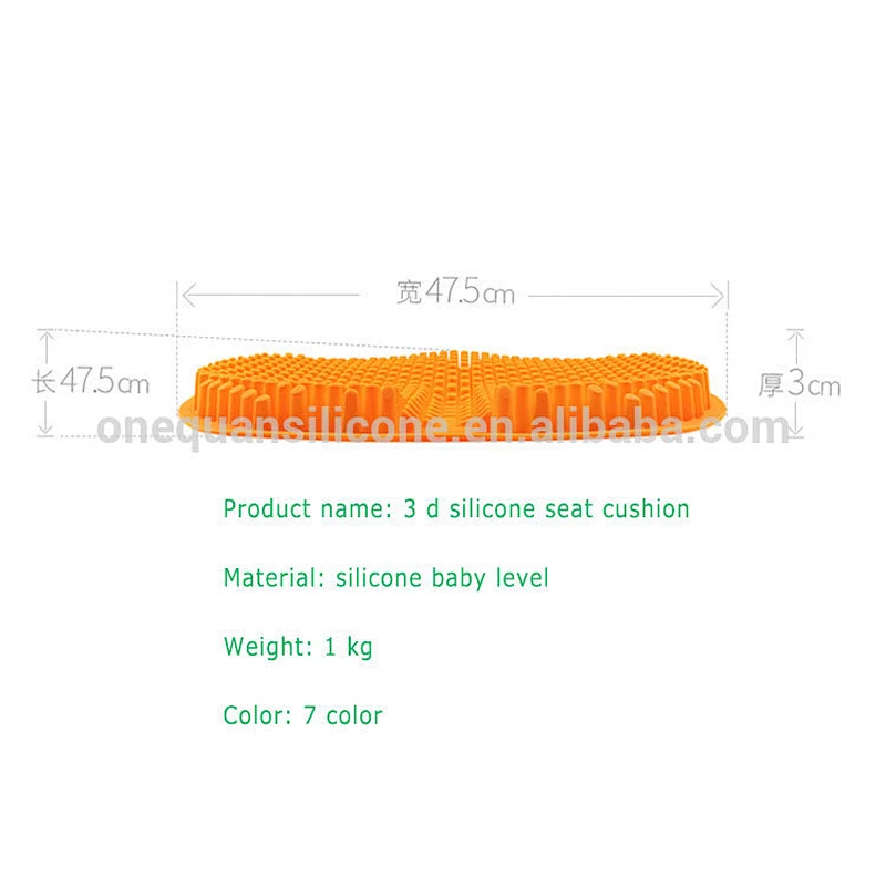 Non-Slip Silicone Message Car Seat Cushion for Back Pain and Sciatica Relief-Besstrong
