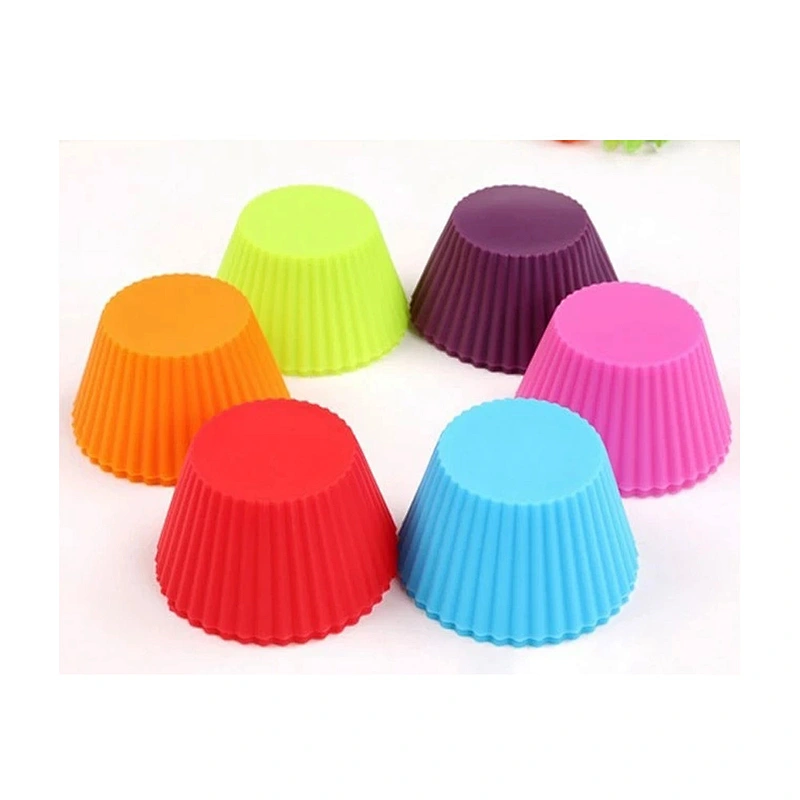 2019 Silicone Baking Cups Cupcake Liners for Making Muffin Cupcake Holders