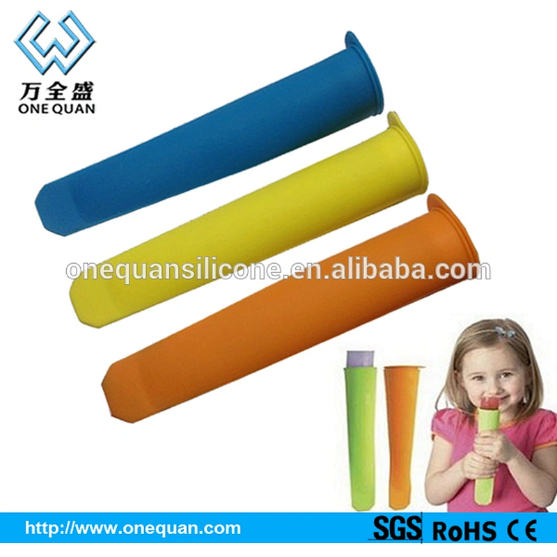 Food grade BPA Free Dishwasher Safe Silicone Molds For Popsicle