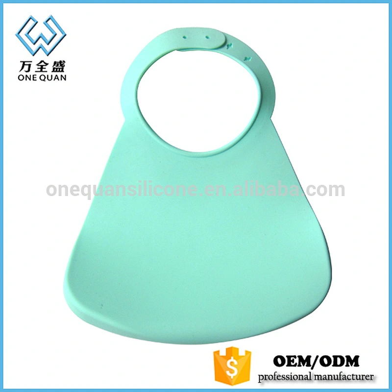 washable baby bibs plain white non-toxic baby silicone bib