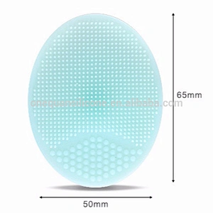 silicone face washing brush,mini silicone cleaning brush