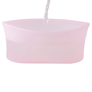 Hot Sell High Quality Fda And Lfgb Approval Silicone Reusable Food Storage dish