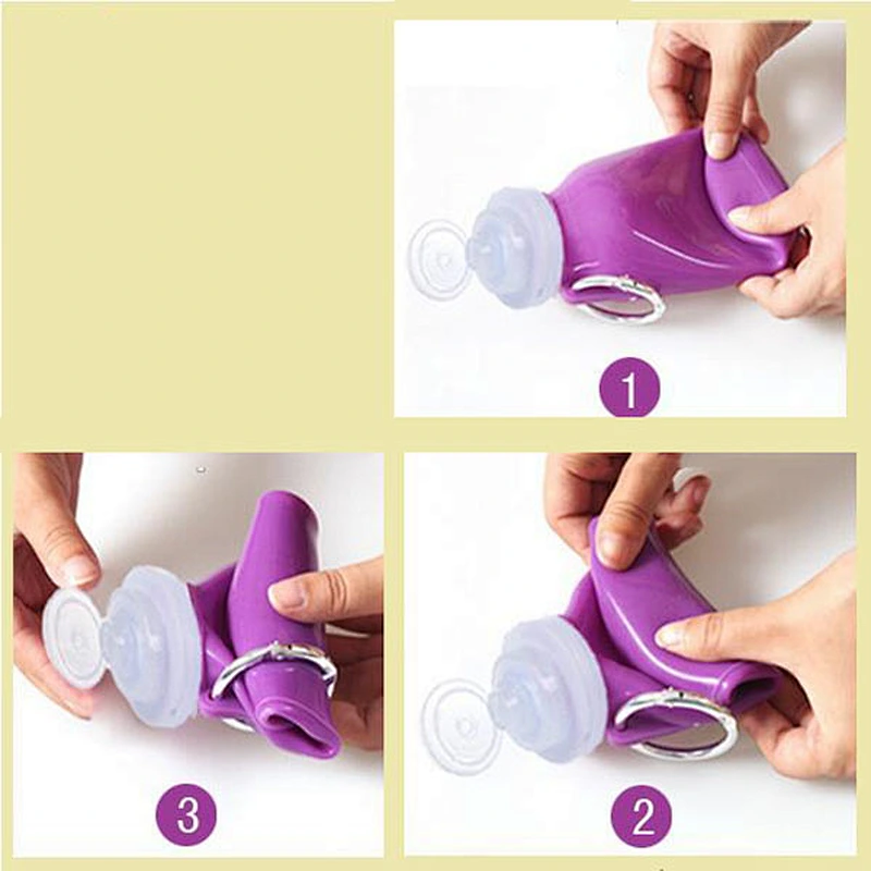 Silicone collapse water bottle sports drinking bottle fold water bottle