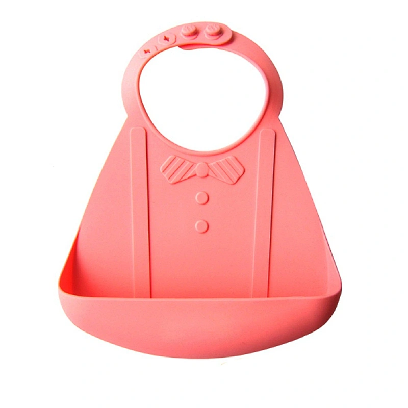 Wholesale Eco-friedly Adjustable Waterproof Aprons Baby Bibs
