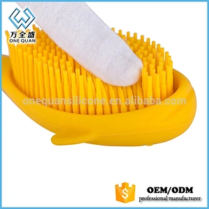2019 trending products hair brush cute shark massage brush for christmas gift