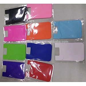 Silicone Card Holder For Mobile Phone