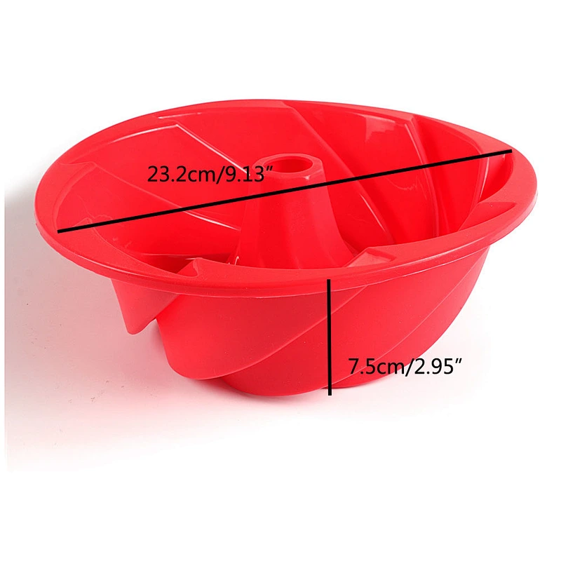 Custom-made Buy Rounded Shape Silicone Cake Mold