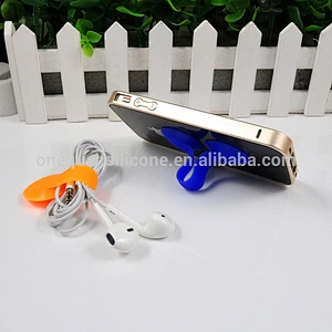 Advanced solid color silicone sucker phone holder
