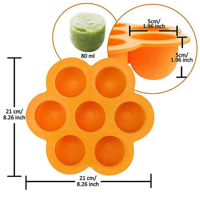 High Quality Silicone Egg Bites Mold With Lid Egg Bites Mold