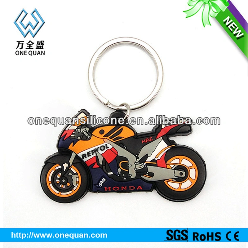 Customize soft pvc keychain, rubber keyring, silicone key chains