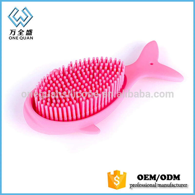 2019 trending products hair brush cute shark massage brush for christmas gift