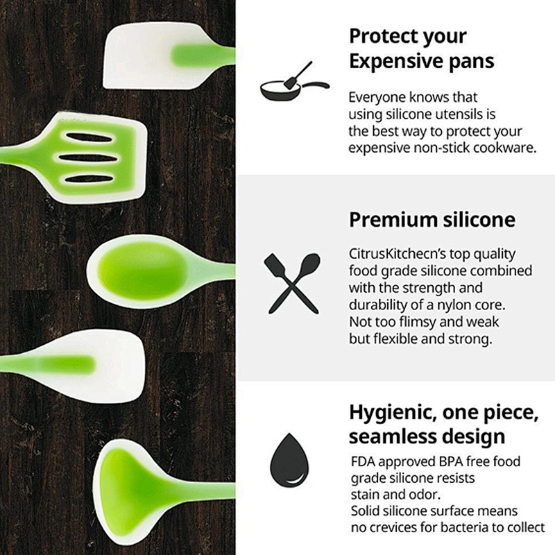 Wholesale 99 cent store items kitchen utensils /spatula set/brass kitchenware