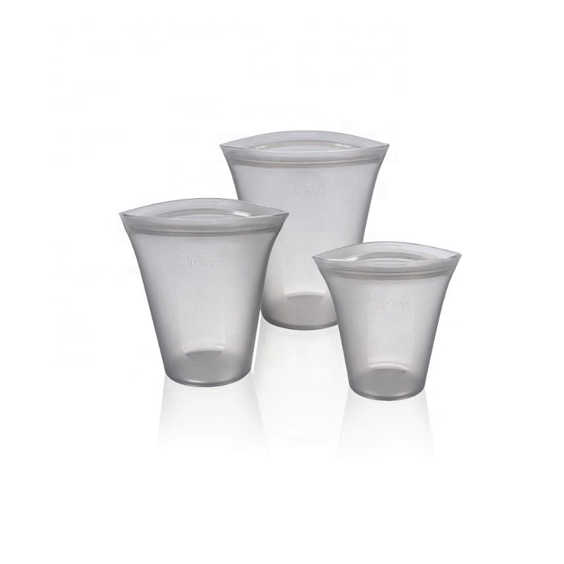 Multipurpose Good Reusable Food Storage Lfgb 1000ml/1500ml Silicone Keeping Fresh Cups