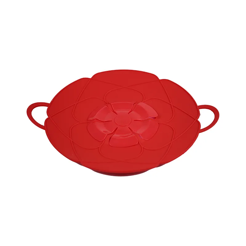 New Design Anti-Splash Silicone Cover Spill Stopper Pot Lid for Cookware Parts