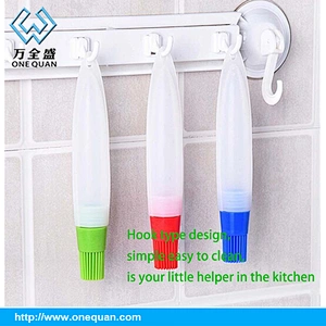 Custom Silicone Oil Baking Brush/bottle Cleaning Brush