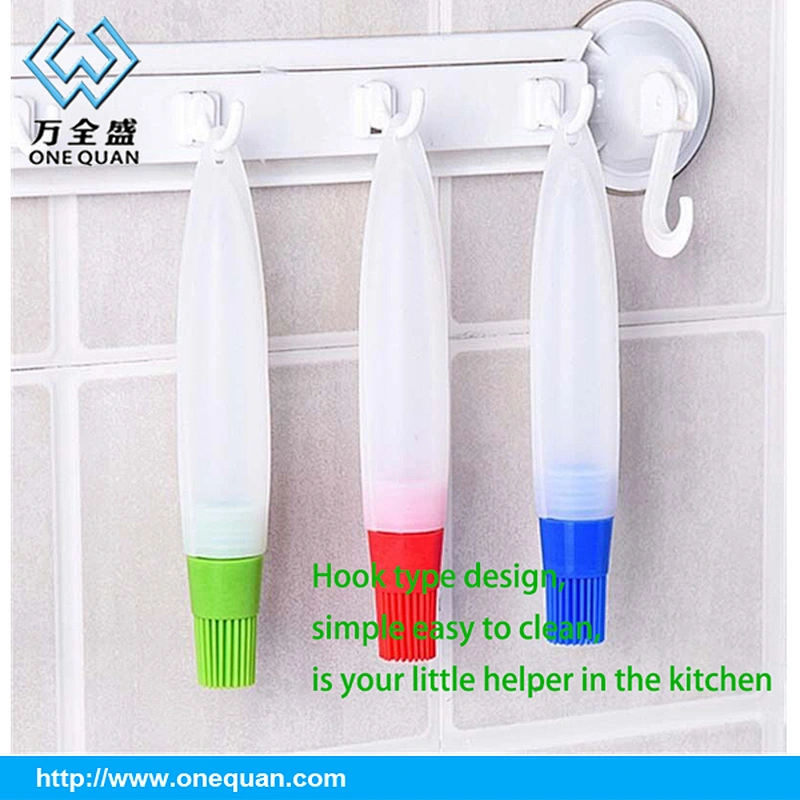 Custom Silicone Oil Baking Brush/bottle Cleaning Brush