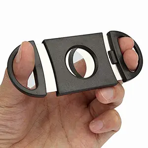 wholesale cheap custom logo stainless steel scissor scissors cigar cutter cutters customized cigar v-cutter