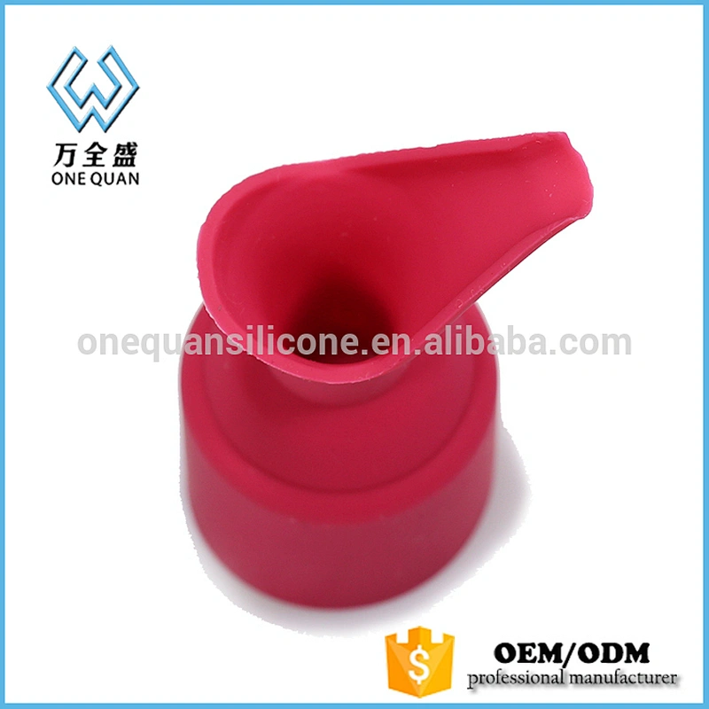 Silicone Wine Aerator & Pourer 70*50mm Size Bottle Stopper Cork Red blue black yellow plum red