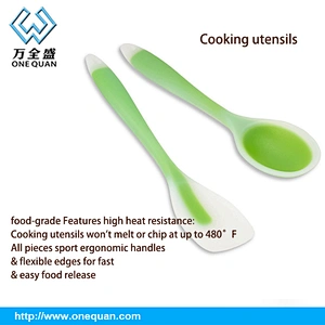 FDA approved utensilios de cocina Silicone cook ware