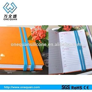X shape elastic book rubber band
