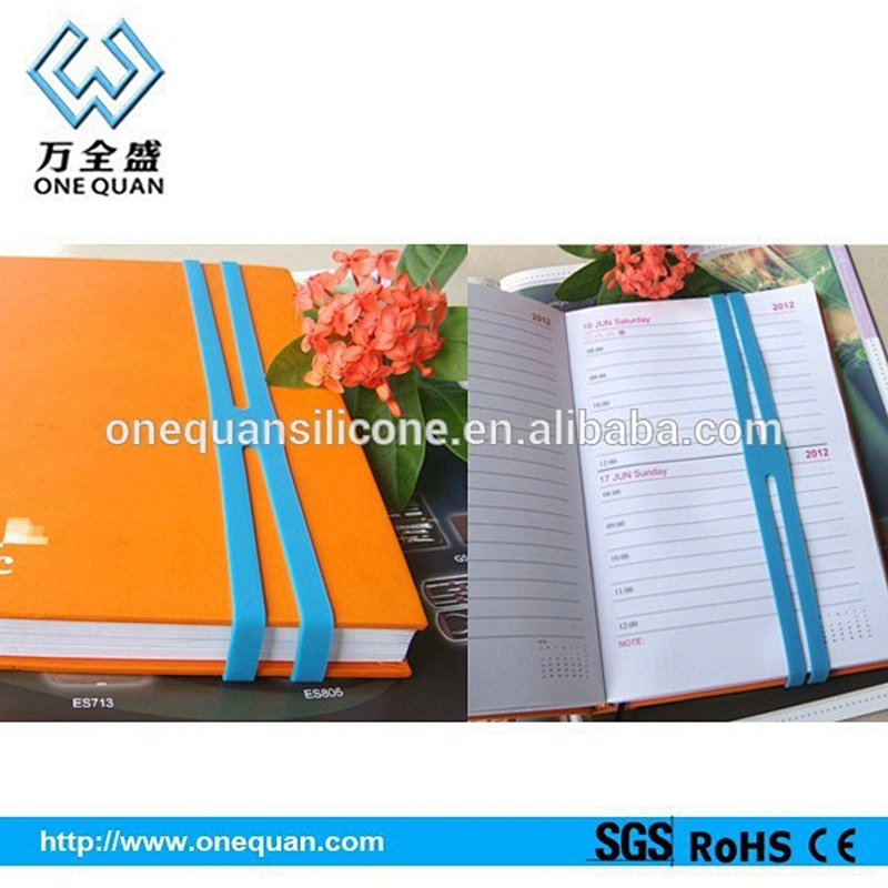 X shape elastic book rubber band