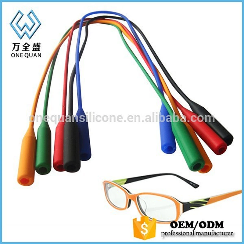 Sports glasses rope slip glasses playing basketball football silicone glasses fixed straps