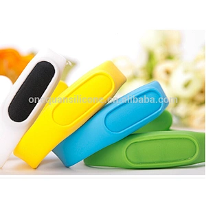 anti-mosquito wristband silicone material mosquito kids repellent bracelet for outdoor activities