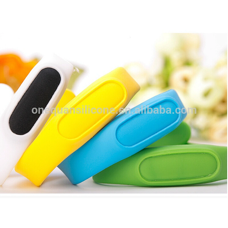 anti-mosquito wristband silicone material mosquito kids repellent bracelet for outdoor activities