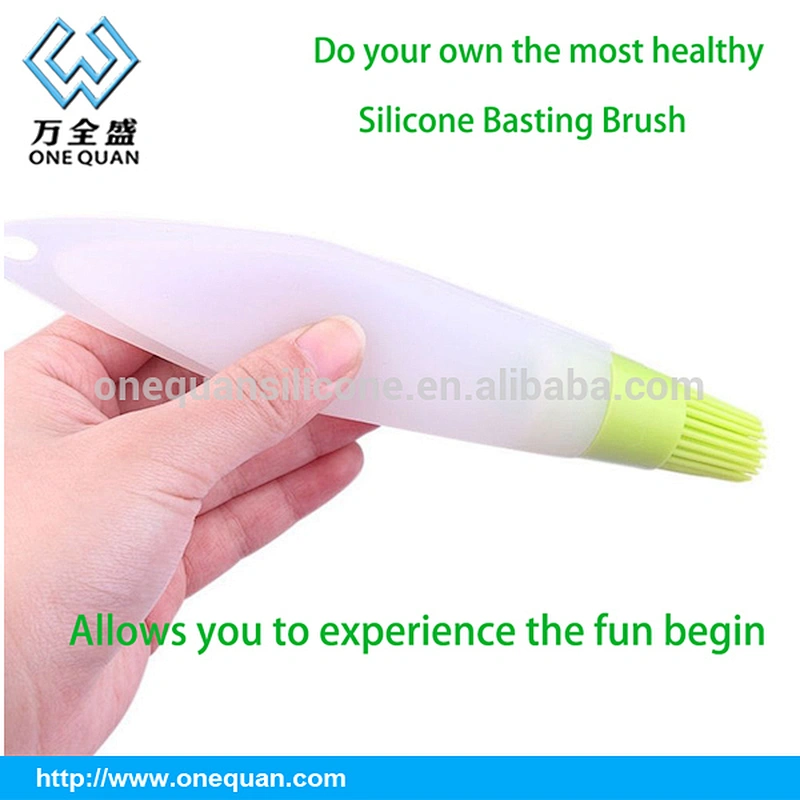 High Quality Kitchen Gadget Bottle Oil Silicone Basting Brush For 2019