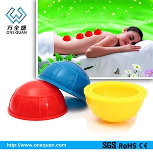 Chinese cupping therapy cup,silicone suction cup therapy