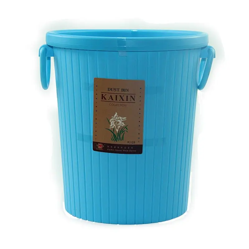 Unbreakable washable silicone rubble dustin trash garbage bin can for home decor