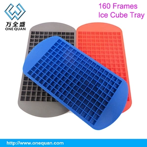Kitchenware Makes for commercial square Silicone popsicle ice tray